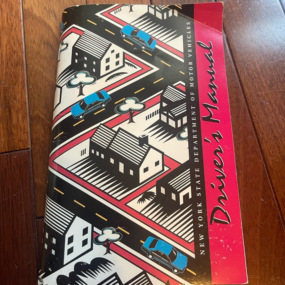 Preowned NYS DMV Drivers Manual Book